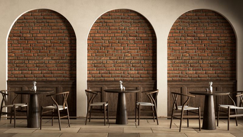 Interior Brick Installation